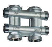 FAR - 3750 COLLETTORE COMPLANARE COMPONIBILE 3/4" e 1" 2+2 vie uscite derivazion