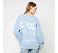 Far Away From Home Knit Sweater blu S