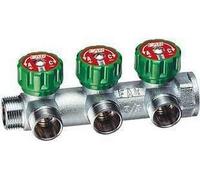 FAR COLLETTORE MULTIFAR VALVOLA COMPONIBILE CROMATO 3/4"-1" ART.3825-3850-3856