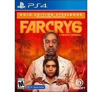 Far Cry 6 PlayStation 4 Gold Steelbook Edition with free up (Sony Playstation 4)