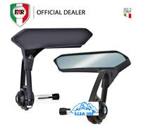 FAR F1 COPPIA SPECCHIETTI NEW STYLE MANUBRIO 13-22 mm MV AGUSTA RIVALE