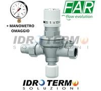 FAR GRUPPO DI RIEMPIMENTO AUTOMATICO 1/2 MF CON MANOMETRO OMAGGIO ART 2105