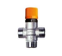 FAR MISCELATORE TERMOSTATICO CROMATO PER IMPIANTI SOLARI 3/4" 1" 34 MASCHIO 3954