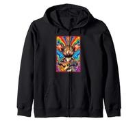 Far out Mouse 60s Chitarrista Felpa con Cappuccio