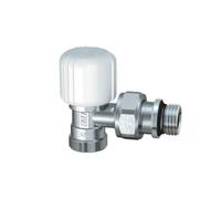 VALVOLA E DETENTORE A SQUADRA FAR 3/8" 1/2" RAME/MULTISTRATO MOD.S2012 RADIATORI
