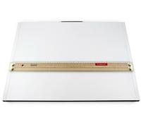 Fara Parallelografo Riga In Legno Tavola Da Disegno 63X48 Con Maniglia