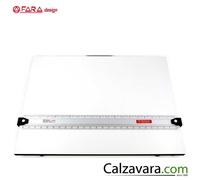 FARA Tavoletta Parallelografo Italia | Riga cm 70 in Alluminio Leggio cm. 73x50