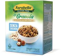 farabella gluten free la granola d'avena con nocciole senza zuccheri senza lattosio 200 g