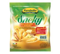 Farabella Senza Glutine Sneky Formaggio Curcurma e Zenzero 50 grammi