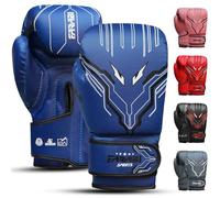 Farabi Sports guantoni boxe bambini Ragazzi e ragazze guantoni bambino boxe 6-oz Junior guantoni per bambini per MMA, Muay Thai, sacco da boxe e allenamento per età 5-10 anni