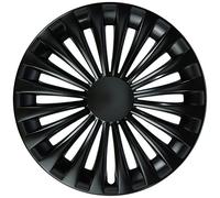 Farad 1-235/15 BLACK Set 4 Coppe Copriruota, Universali, 15 Pollici