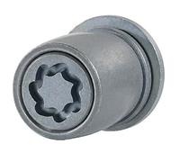 Farad 1-382/E Star Lock 1CH Starlock Antifurto Ruote per Autovetture con Serraggio a Dado, 4 con 1 Chiave