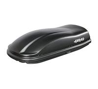 BOX AUTO PORTATUTTO DA TETTO UNIVERSALE FARAD F3 MARLIN 400 LT - NERO GOFFRATO
