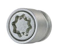 Farad 1-AC1/E STAR LOCK 1CH Starlock Antifurto Ruote per Autovetture con Serraggio a Bullone , 4 con 1 Chiave