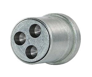 Farad 1-DC1 SB 1CH.SP Stil Bull Antifurto Ruote per Autovetture con Serraggio a Dado, 4 con 1 Chiave