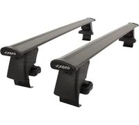 Farad - Barre portatutto Aerodynamic Black in alluminio con kit compatibile con RENAULT CAPTUR E-TECH 5 porte anno dal 2024 in poi senza corrimano (tetto liscio)