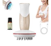 Farad Beauty Heated Brush,3-in-1 Pro Negative Ion Two PTC Heaters Thermal Brush, 20-Level Adjustable Suction, 5-Speed Vibration Vibration Massage Soothes Relaxes (1 PCS)