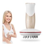 Farad Beauty Heated Brush, Faradbeauty Brush Massager,with Heat/5-Speed Vibration Massage Reduces Puffiness Soothes Relaxes, for Belly, Arms & Legs, Back, Body (30 Gears)