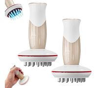 Farad Beauty Heated Brush, with Heat and 20/30 Speed Vibration Massage, FaradBeauty Brush Massager, for Relaxing Abdomen, Arms and Legs (20 + 30)