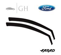 FARAD - SET 2 DEFLETTORI ARIA ANTIVENTO /ANTIPIOGGIA FUME FORD KUGA (III)