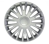 FARAD Set di 4 Copricerchi 15'' Universali Coppe Copri Ruote Silver mod. 237
