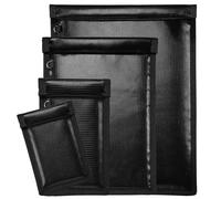 Faraday Borse, confezione da 4 sacchetti Faraday a prova di EMP, custodia Faraday con protezione per portachiavi, per telefoni e piccoli tablet e chiavi dell'auto, borsa Faraday per antifurto e