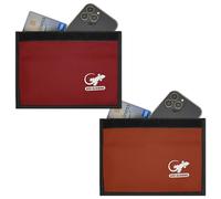 Faraday - Custodia protettiva anti-tracciamento GPS RFID per chiave auto, protezione del segnale per telefono cellulare, protezione dei dati, sicurezza dei dispositivi elettronici (confezione da 2