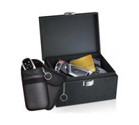 Faraday Key Fob Protector, 2 Pack Faraday Bags for Car Keys, RFID Signal Blocking Box for