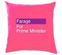Farage Per Primo Ministro - Cuscino - Riforma Elettorale Nigel Vota PM