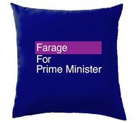 Farage Per Primo Ministro - Cuscino - Riforma Elettorale Nigel Vota PM