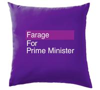 Farage Per Primo Ministro - Cuscino - Riforma Elettorale Nigel Vota PM