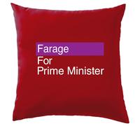 Farage Per Primo Ministro - Cuscino - Riforma Elettorale Nigel Vota PM