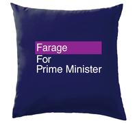 Farage Per Primo Ministro - Cuscino - Riforma Elettorale Nigel Vota PM