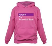 Farage Per Primo Ministro - Felpa Per Bambini - Riforma Elettorale Vota Nigel