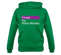 Farage Per Primo Ministro - Felpa Per Bambini - Riforma Elettorale Vota Nigel