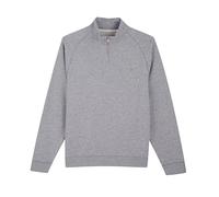 Farah Jim 1/4 Zip Maglia di Tuta, Grey, Large Uomo