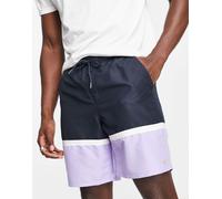 Farah - Murphy - Pantaloncini blu navy cut and sew XS