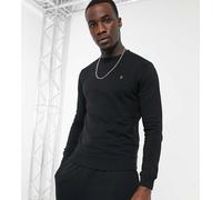 Farah Tall - Tim - Felpa girocollo nera - BLACK-Nero XS Long
