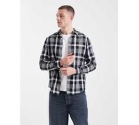 Farah - Weinand - Camicia a maniche lunghe color blu navy a quadri L