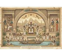 Faraone dell'Antico Egitto Puzzle in Legno 1000 Pezzi Adulti E Ragazzi,Legno,Idea Regalo,Sfida Impossibile,Gioco Educativo,Decorazione Casa,dai 14 Anni,Antistress (75x50cm)