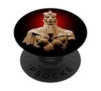 Faraone egiziano Akhenaton PopSockets PopGrip Adesivo
