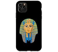 Faraone egiziano King Tut Tutankhamen Design Distressed Custodia per iPhone 11 Pro Max