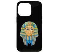 Faraone egiziano King Tut Tutankhamen Design Distressed Custodia per iPhone 13 Pro