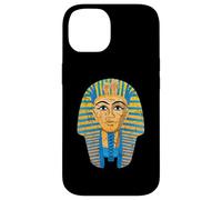 Faraone egiziano King Tut Tutankhamen Design Distressed Custodia per iPhone 14