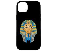 Faraone egiziano King Tut Tutankhamen Design Distressed Custodia per iPhone 14 Plus