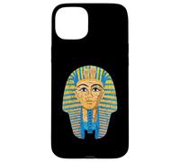 Faraone egiziano King Tut Tutankhamen Design Distressed Custodia per iPhone 15 Plus