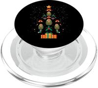 Faraone King Tut Antico Egitto Albero di Natale Natale PopSockets PopGrip per MagSafe
