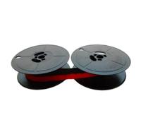 Farbbandfabrik - Nastro di inchiostro compatibile con Olivetti Lettera 32, misura 8, colore: Nero/Rosso