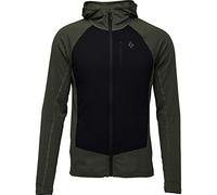 BLACK DIAMOND M Coefficient Lt Hybrid Hoody - Uomo - Verde / Nero - Taglia L- modello 2025