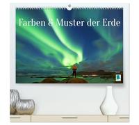 Farben und Muster der Erde (hochwertiger Premium Wandkalender 2026 DIN A2 quer), Kunstdruck in Hochglanz: Leuchtende Farben und sinnliche Strukturen zeichnen unseren wunderbaren Planeten aus